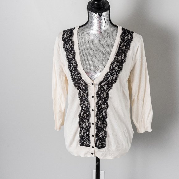 NWOT H&M lace cardigan - Large - Picture 1 of 6